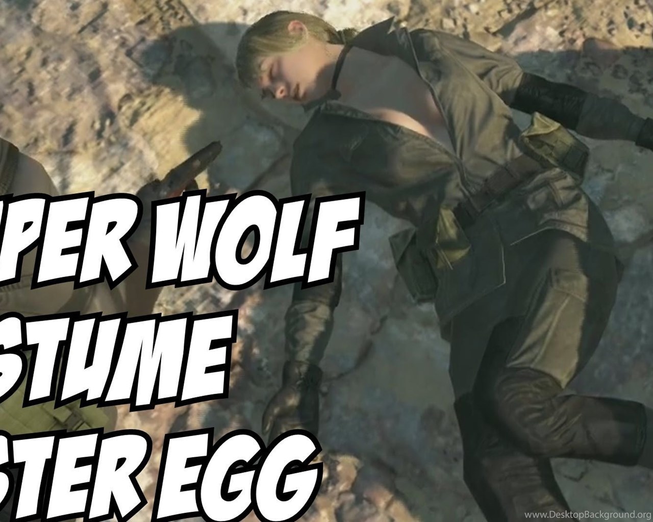 Download Quiet In Sniper Wolf Costume Easter Egg Metal Gear Solid V: ...