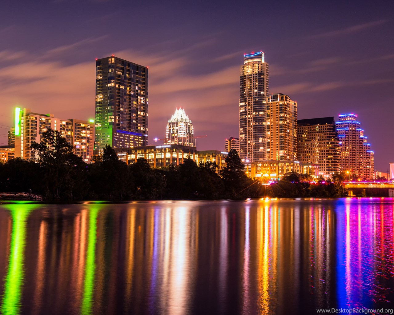 Austin Texas Skyline Wallpaper. Desktop Background1280 x 1024