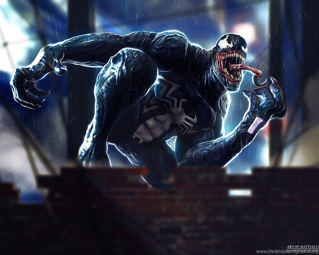 Download Venom Marvel Comics Symbiote Costume Fan Art Eddie Brock Symbiote ...