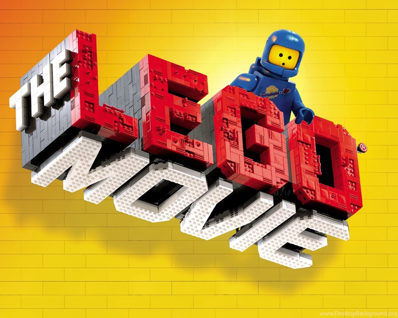 The Lego Movie 3d Text Wallpapers Computer Desk Desktop Background