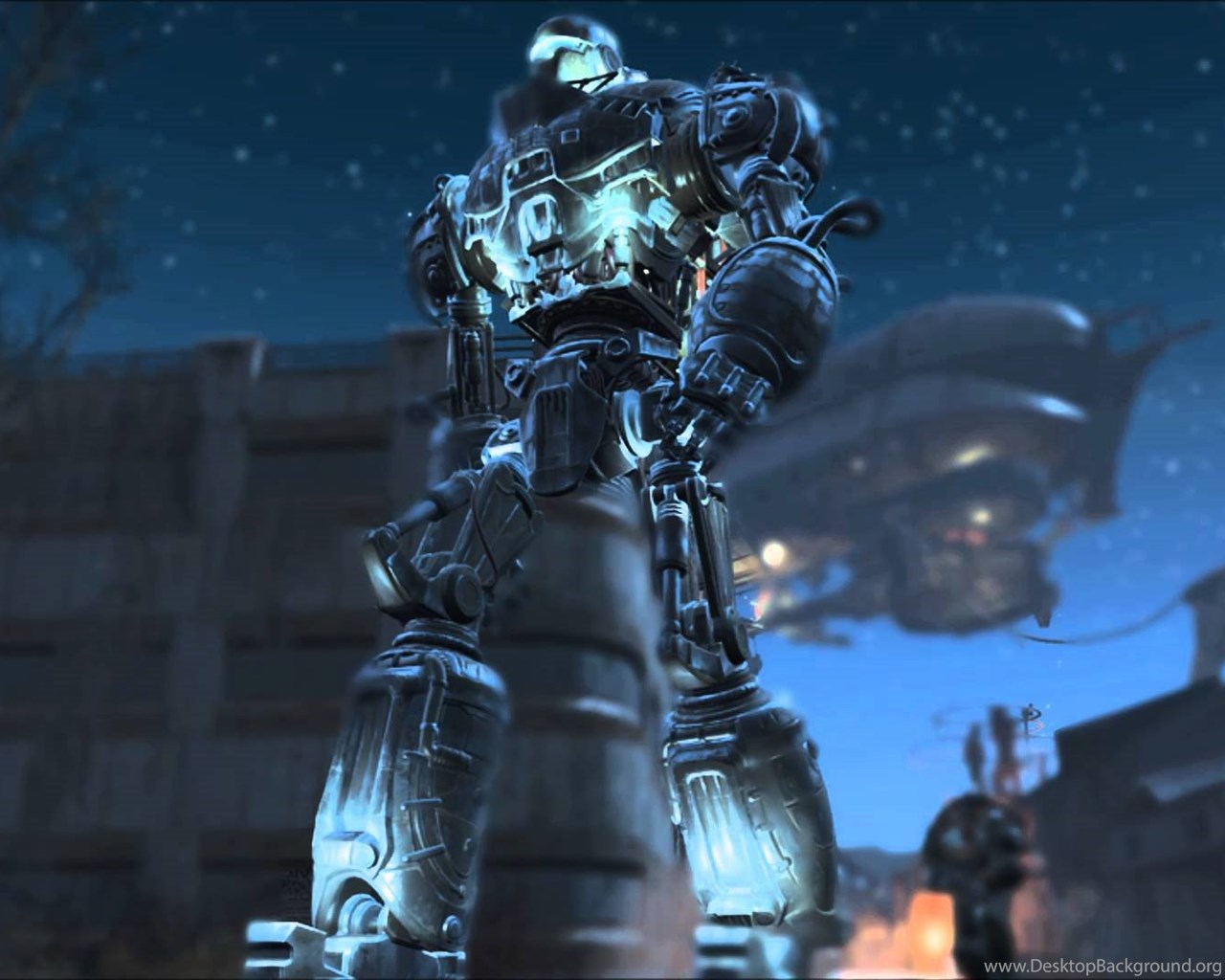 Fallout 4 робот гигант фото 6