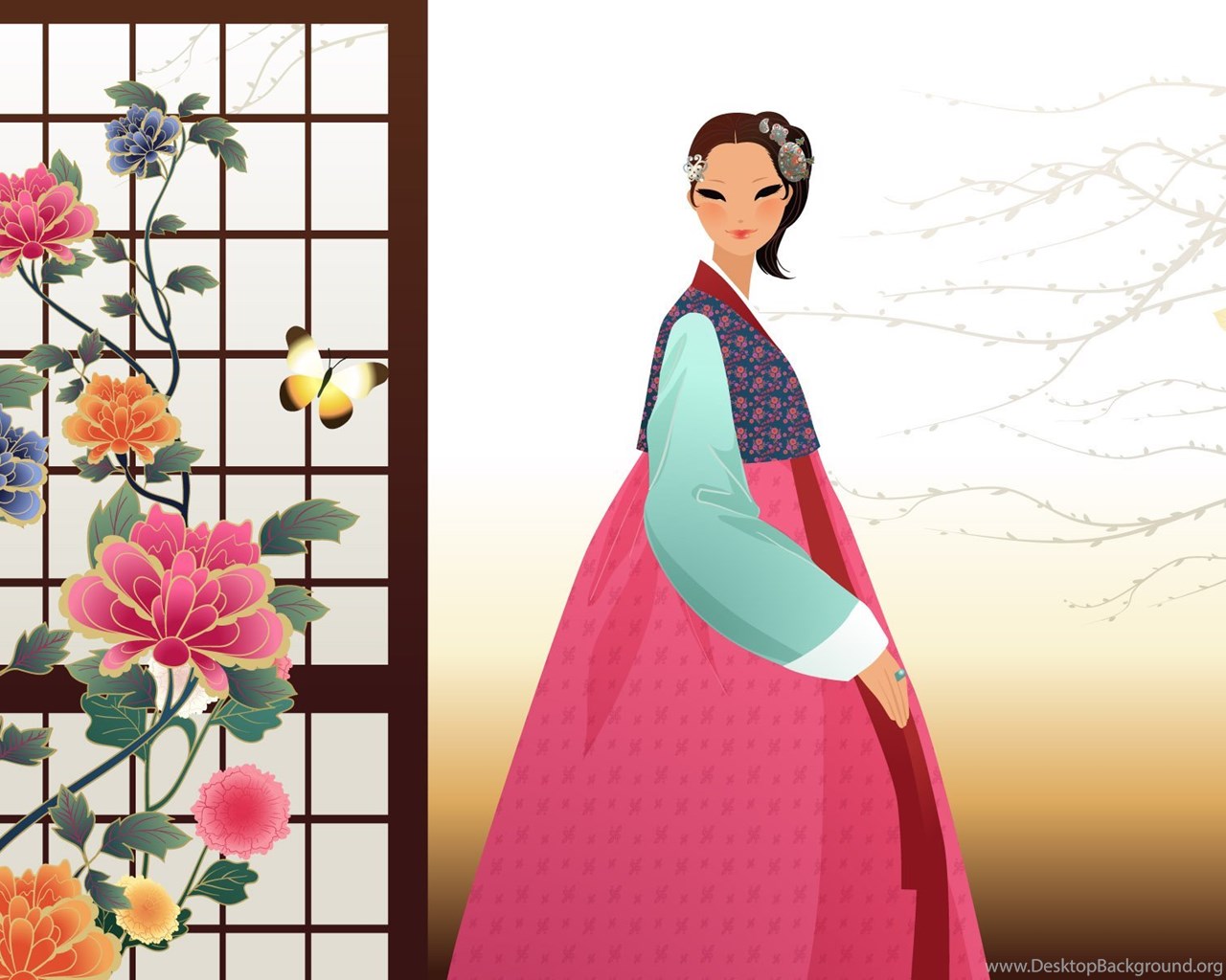 The Gallery For > Korean Traditional Wallpapers Desktop Background