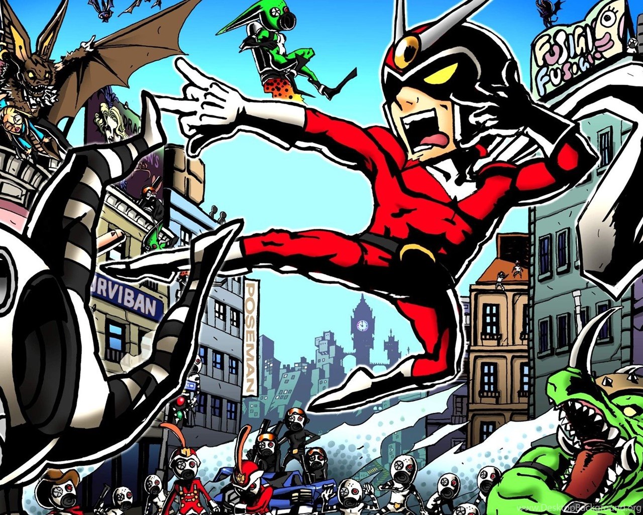 Download 3 Viewtiful Joe HD Wallpapers Popular 1280x1024 Desktop Background...