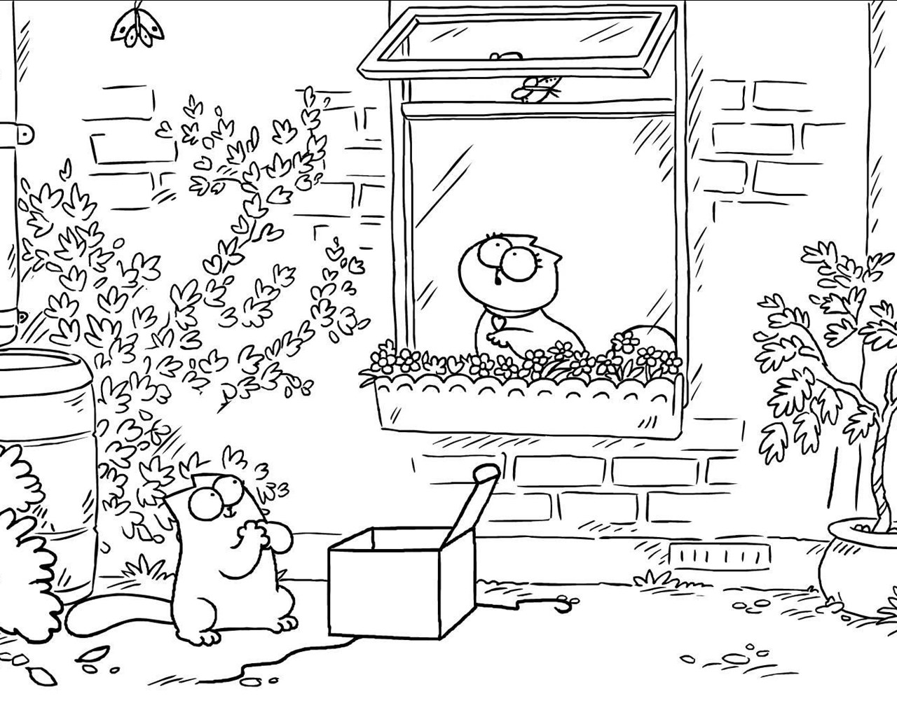 Рисунки simon s cat