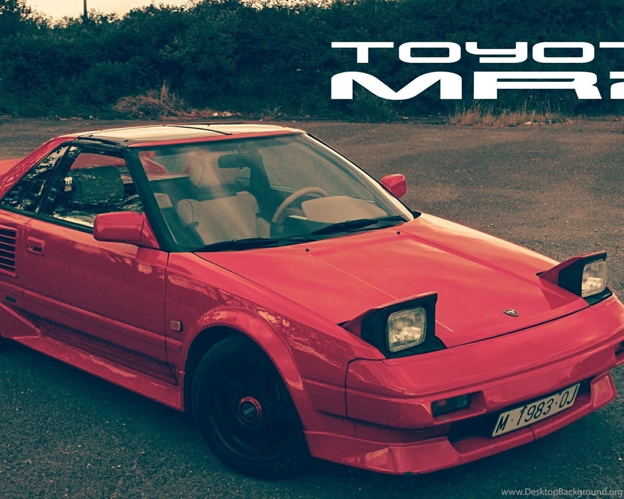 Обои Тойота Mr 2