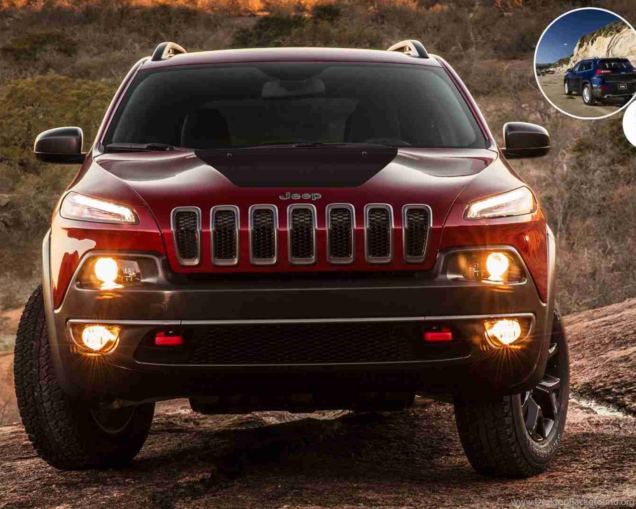 Jeep Trailhawk оранжевый