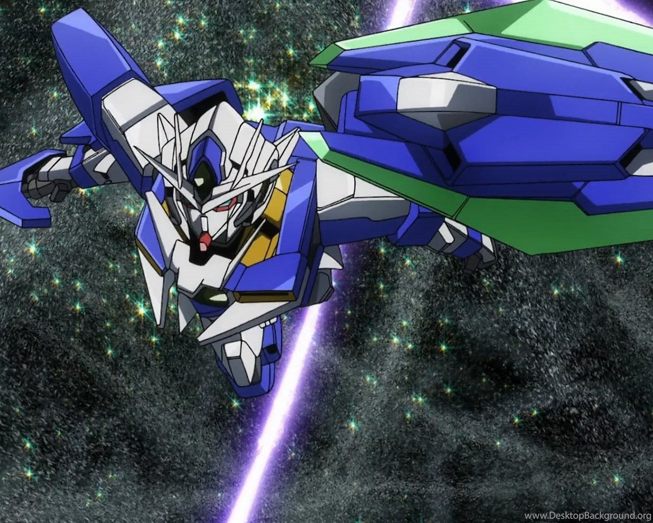 Gundam 00 Quanta Wallpaper Desktop Background