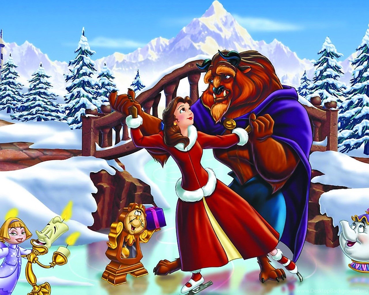 Free Animated Christmas Wallpapers Desktop Background