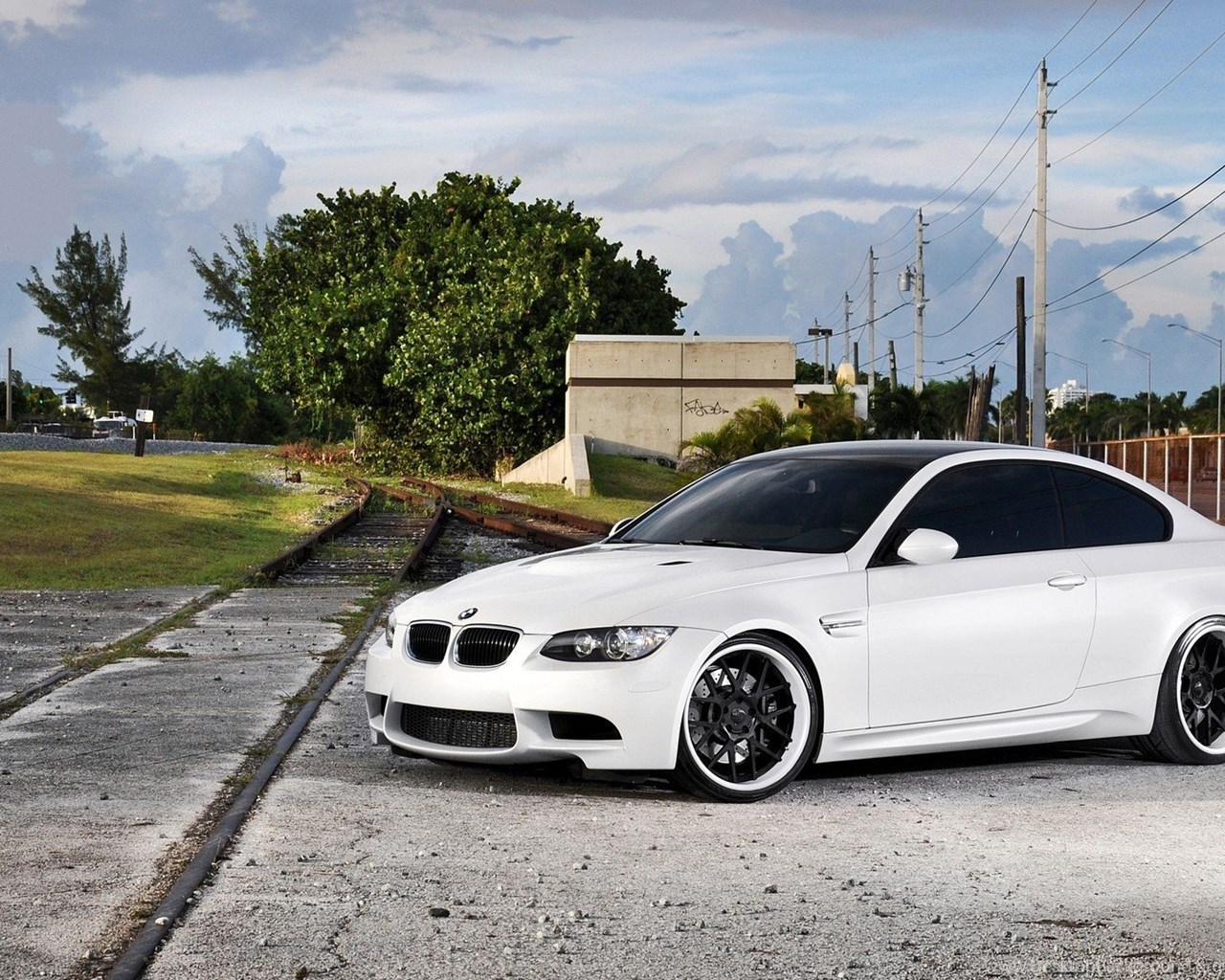 BMW e92 белая