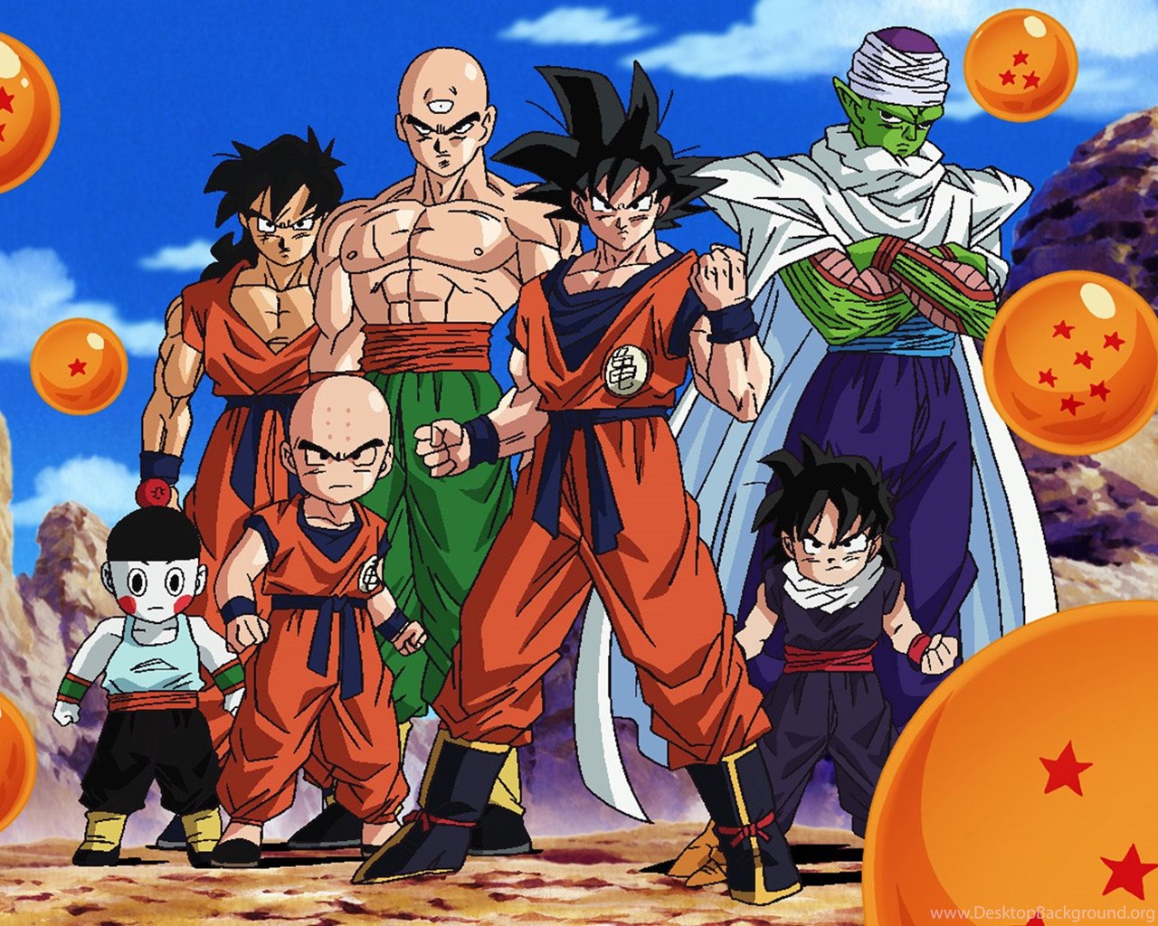 Dragon Ball Z Kai Cast Dragon Ball Z Kai Wallpaper Backgrounds Desktop Background