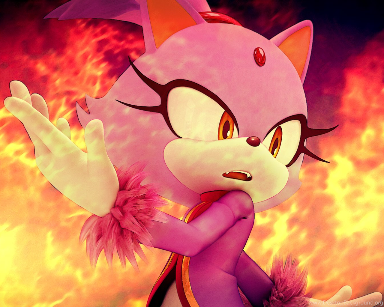 Download DeviantArt: More Like Blaze The Cat 6 By Light Rock Fullscreen Sta...