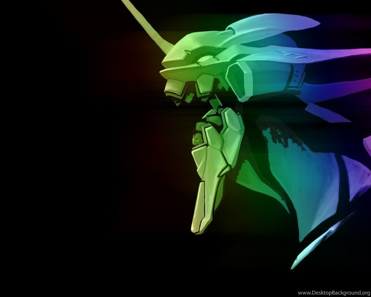 Neon Genesis Evangelion Eva Unit 01 Simple Backgrounds Wallpapers Desktop Background