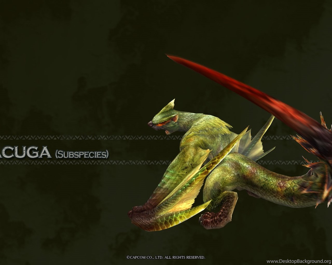 Download Image MH 10th Anniversary Green Nargacuga Wallpapers 001.jpg ... 