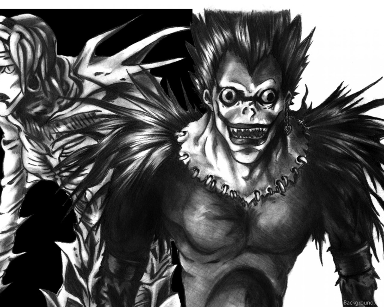 Download Wallpapers, Download 2560x1600 Death Note Ryuk ...