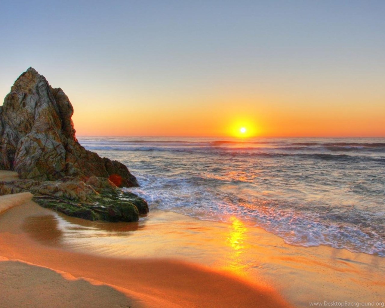 HD Very Beautiful Beach Sunset Wallpapers HD 1080p ...