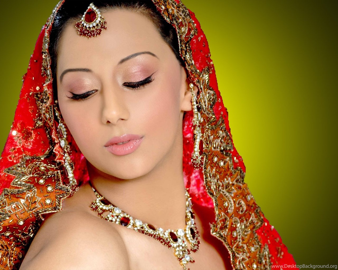 Download Bride Beauty Indian Girl Wallpapers Popular 1280x1024 Desktop Back...