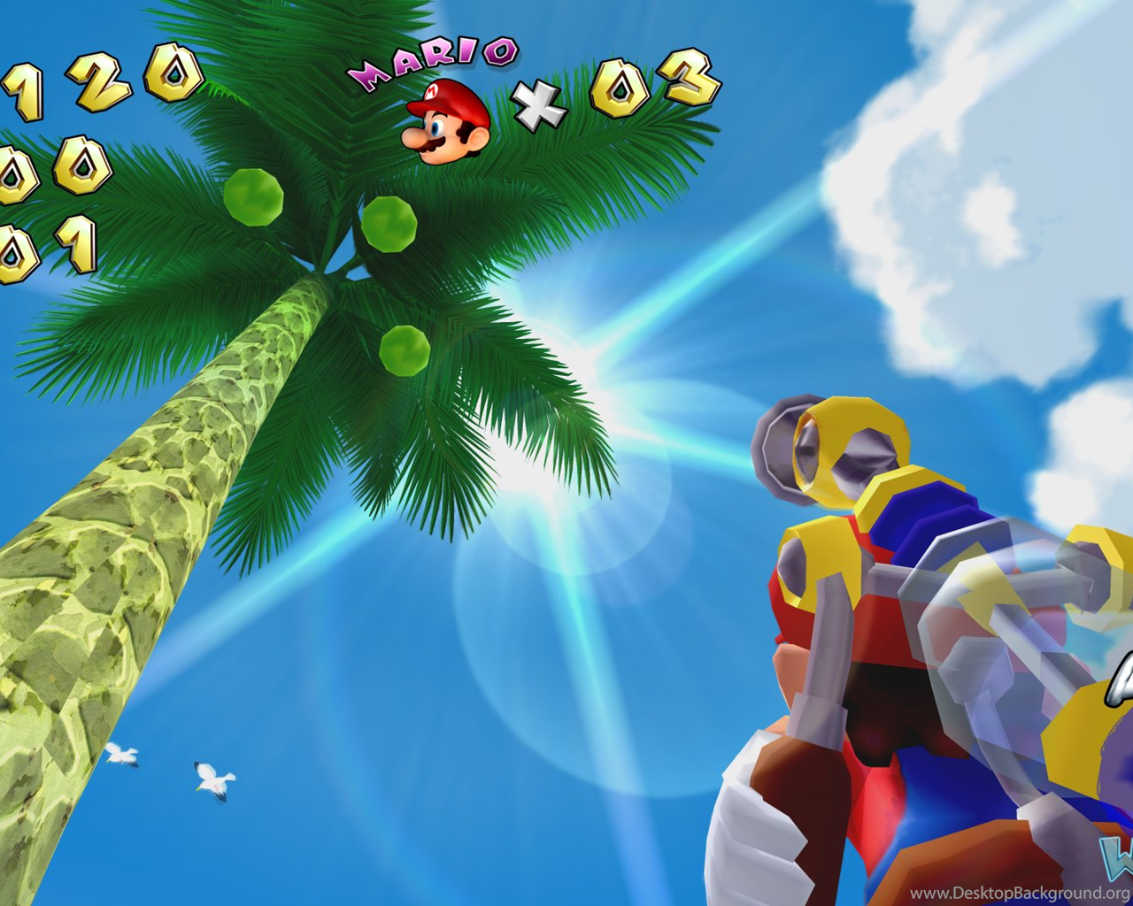 Super Mario Sunshine HD: Would That Sell? Desktop Background