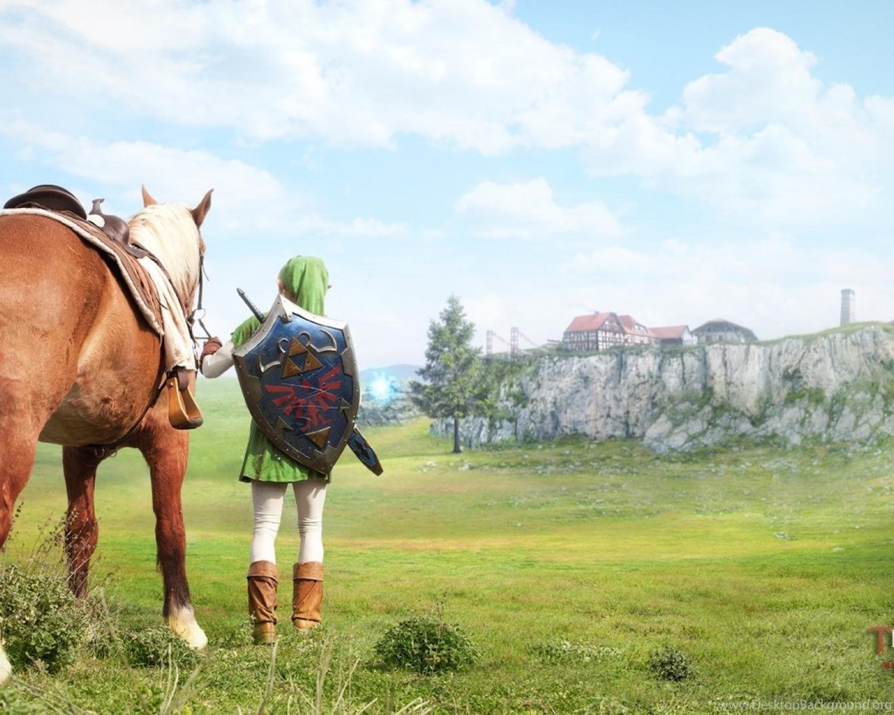 Download Legend Of Zelda Epona Zelda: Ocarina Time Wallpapers Fullscreen St...