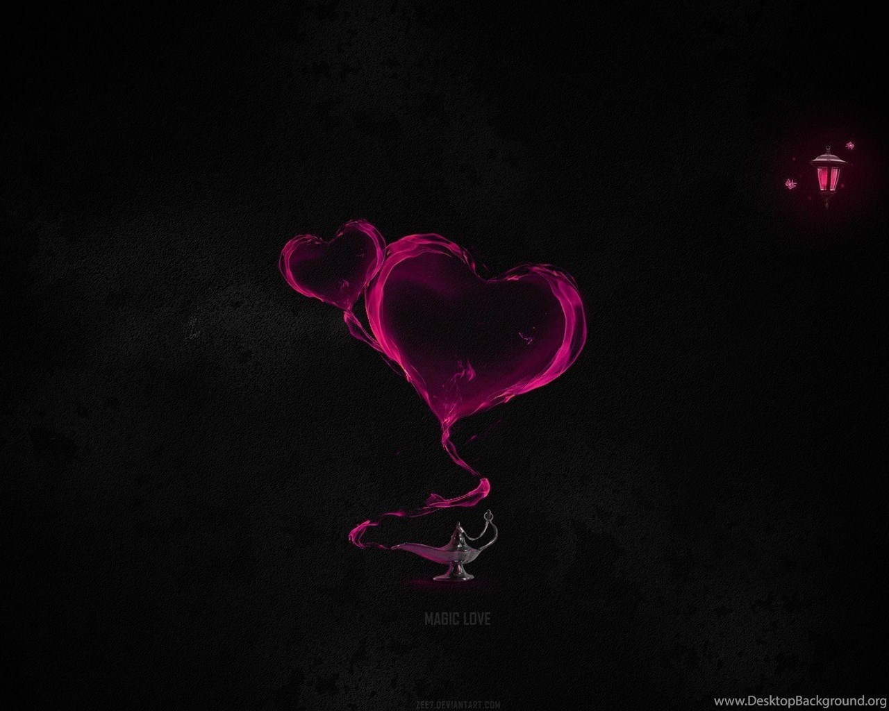Abstract, Love, Heart, Black Backgrounds HD Wallpapers Desktop Background