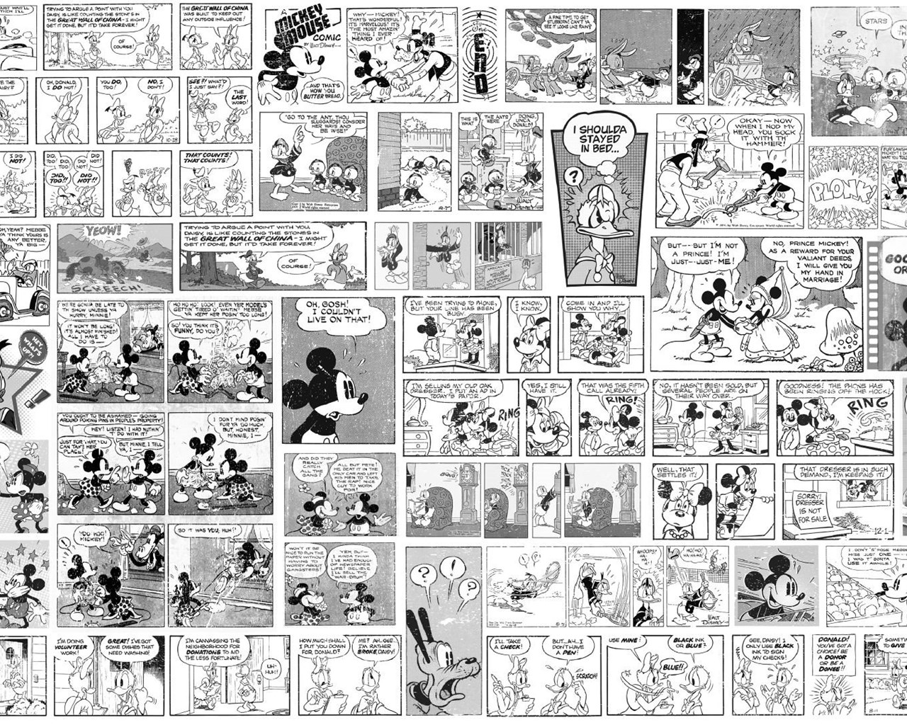 Pins For: Old Mickey Mouse Cartoon Comics From Pinterest Desktop Background