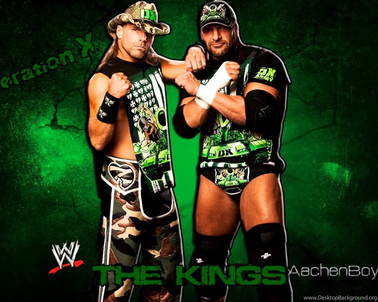 Download WWE D Generation X 4th Theme Song "The Kings" Arena Edit...