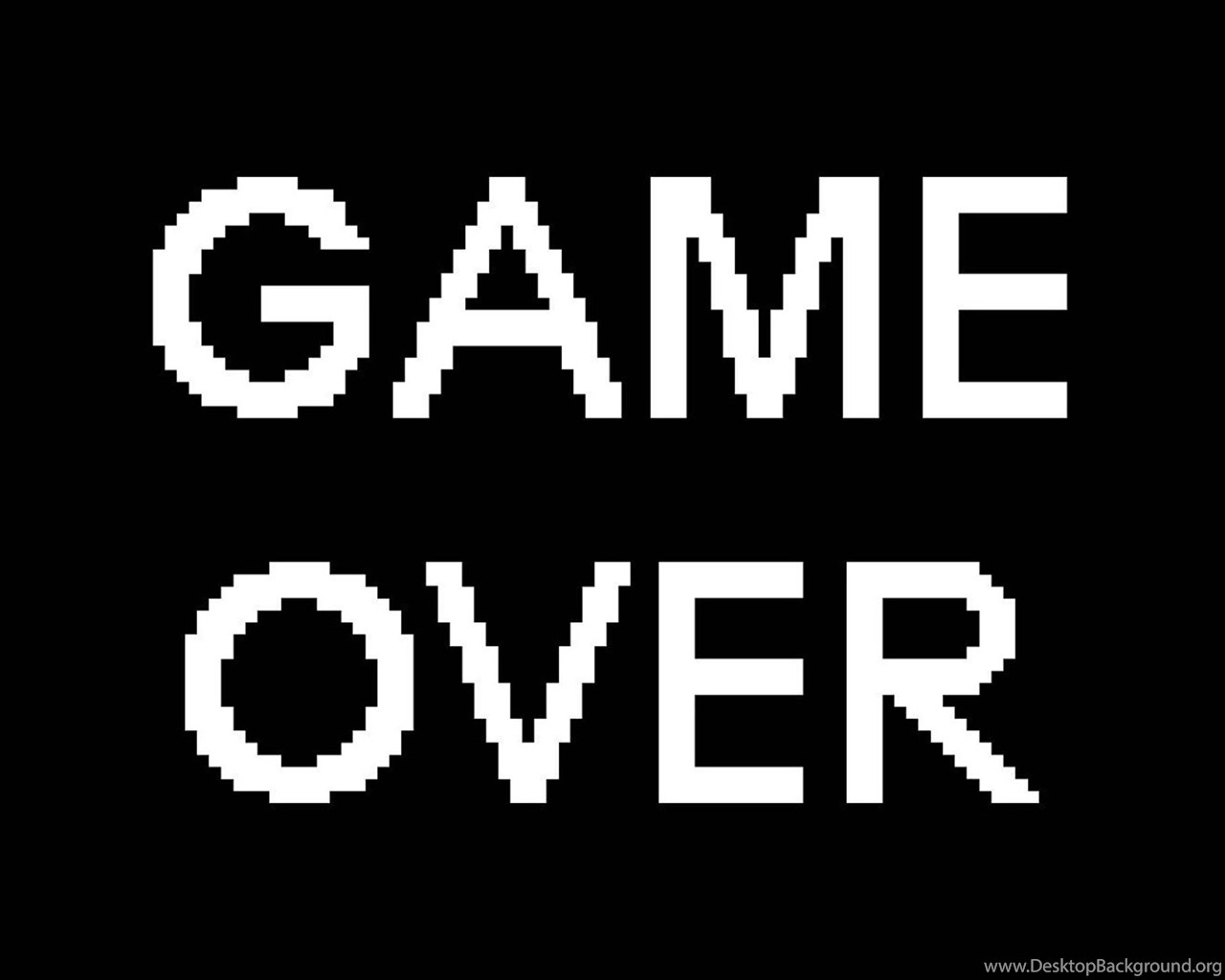 game over vintage wallpaper hd desktop