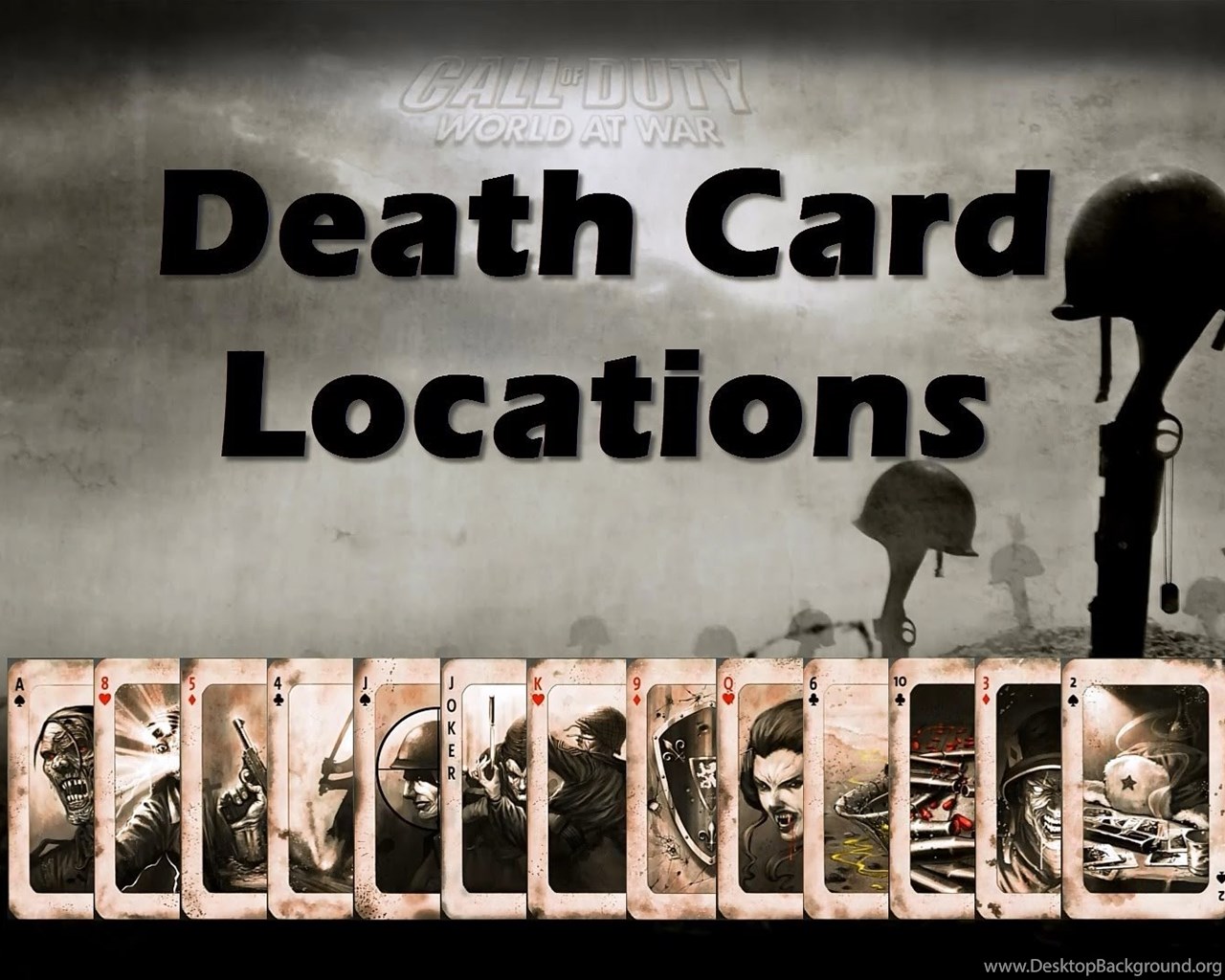 Карта смерти игра. Call of Duty Death Cards.