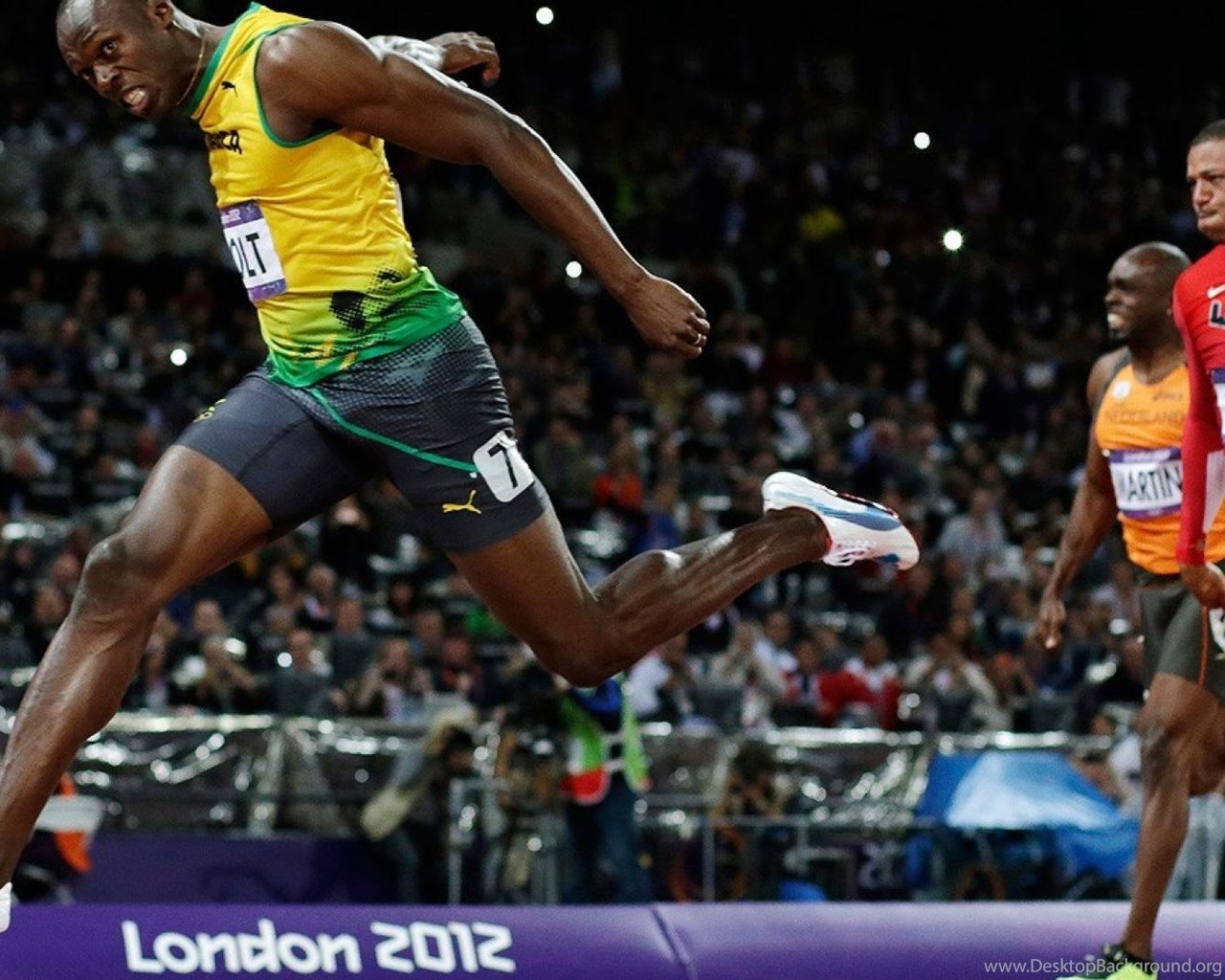 Download Running Athletics Usain Bolt Olympics 2012 Wallpapers Fullscreen S...