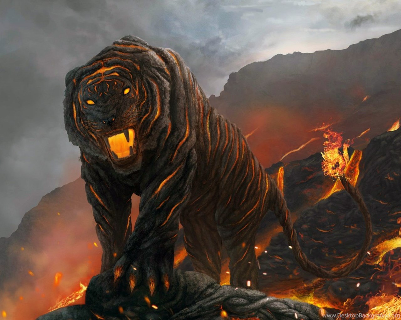 3d Tiger Wallpapers Free Download Tag Desktop Background