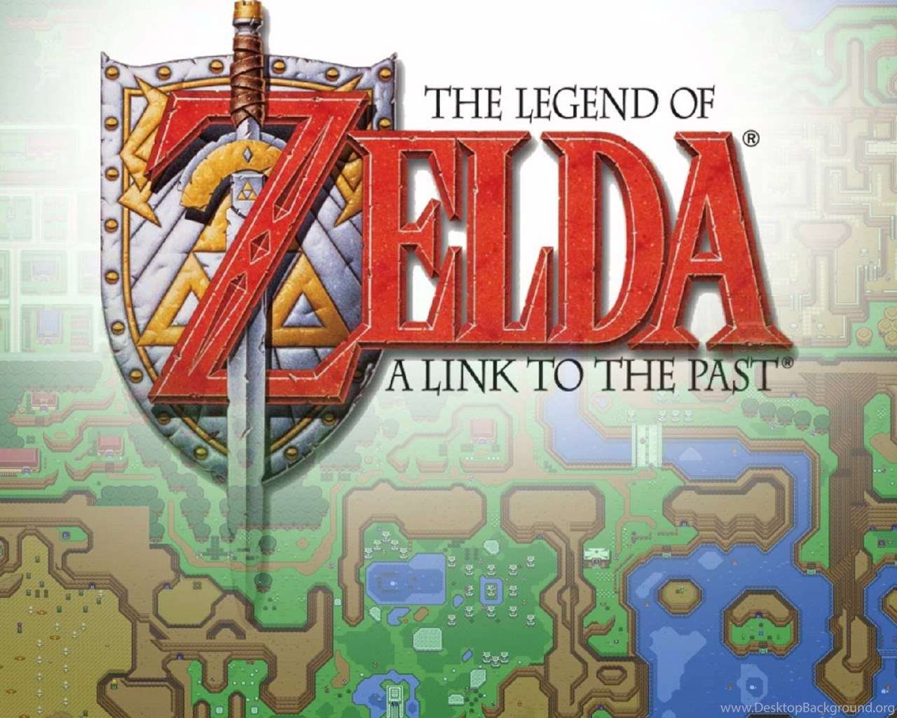 Карта the legend of zelda link to the past