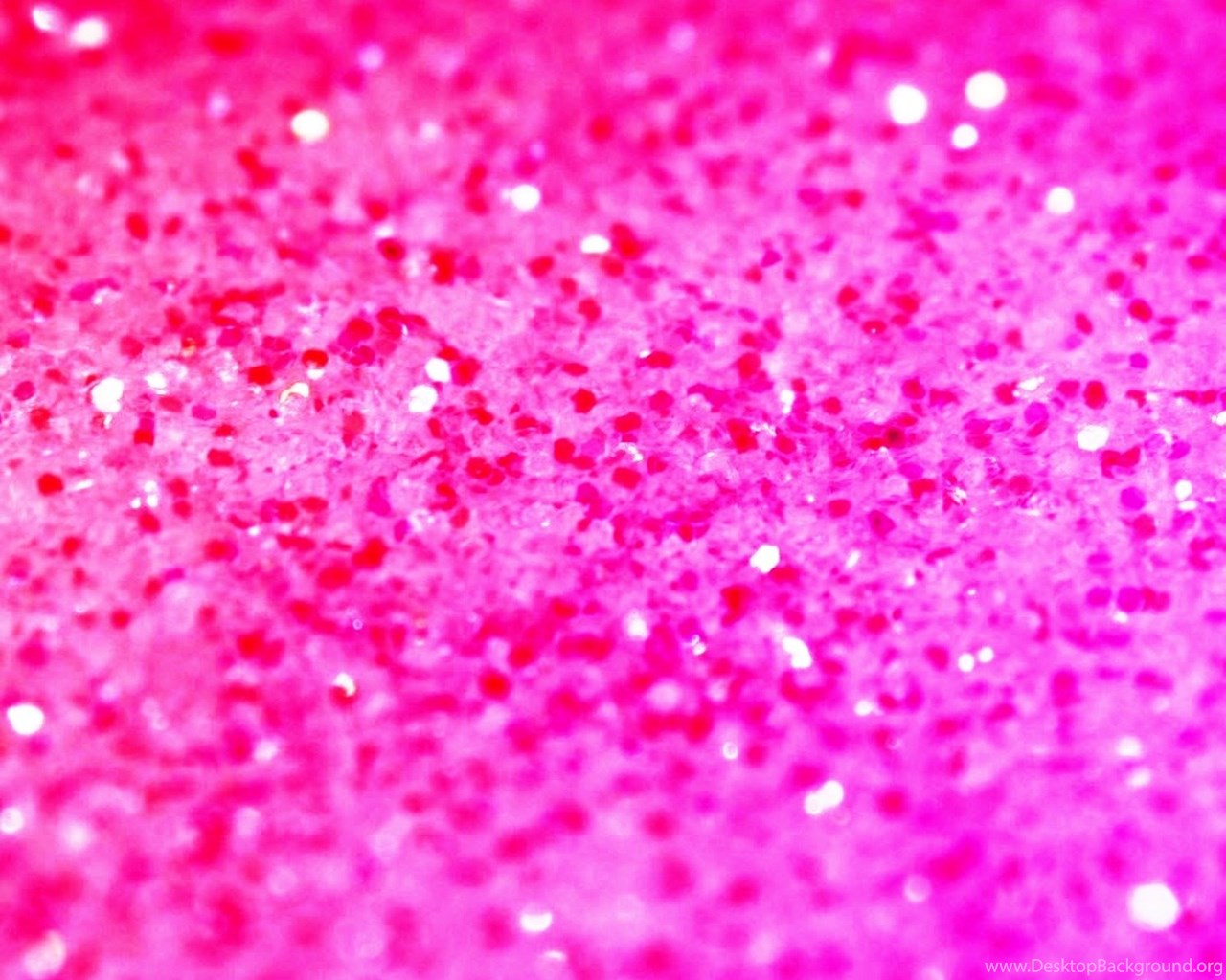 Pink Glitter Desktop