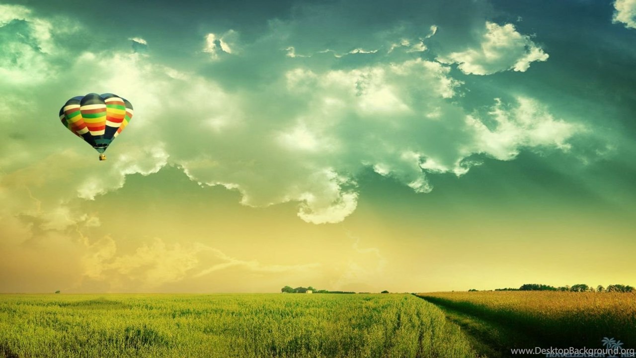 Wallpapers Nachural Wallpapr Natural Fields Clouds 1366x768 Desktop