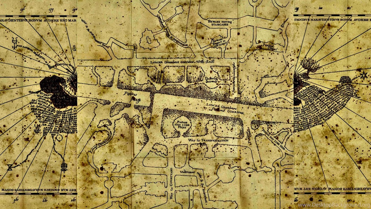 The Marauder's Map By CiroGiso On DeviantArt Desktop Background