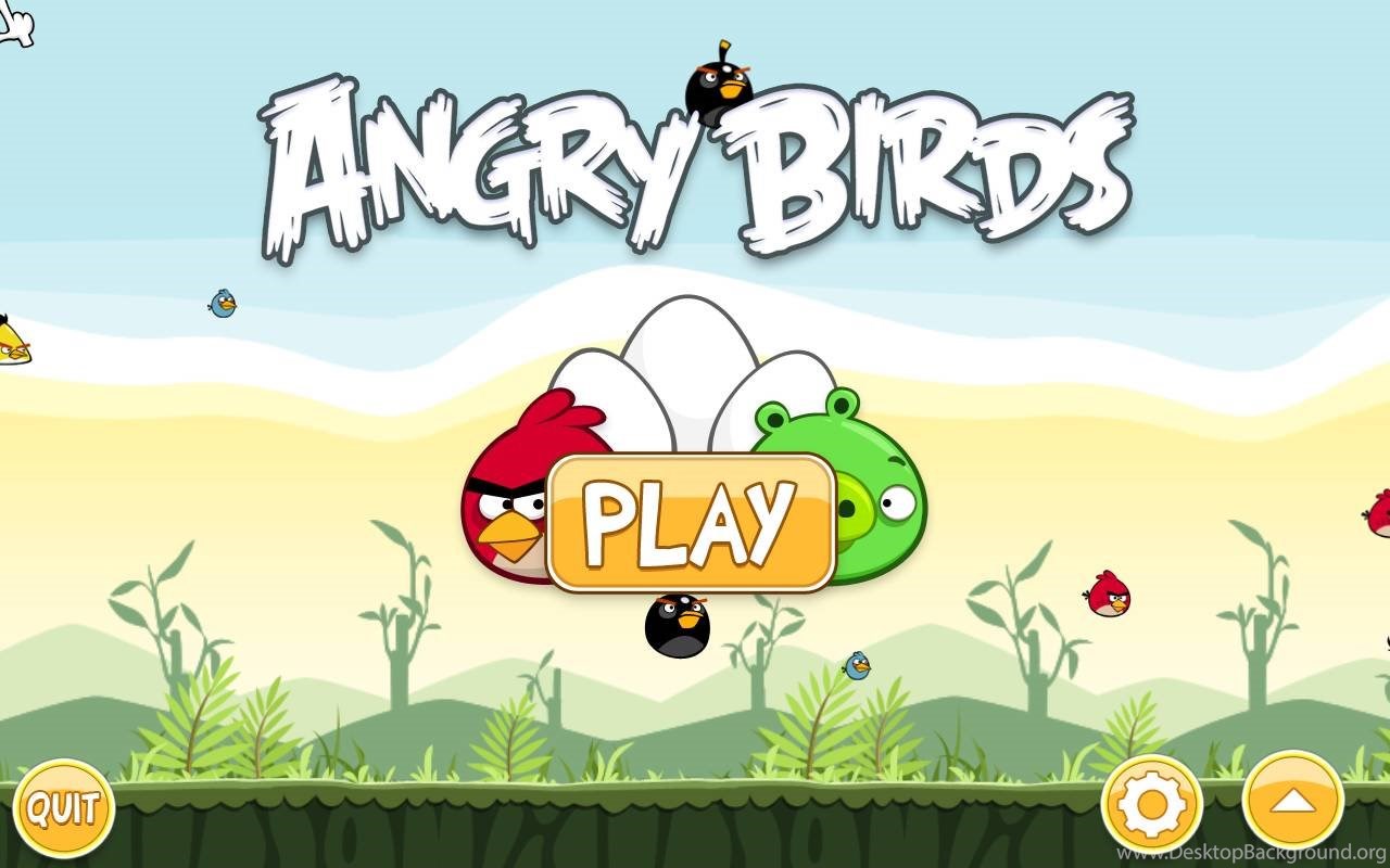 Angry birds на андроид. Игра Angry Birds Classic. Энгри бердз 2009. Angry Birds меню игры. Игра злые птички меню.