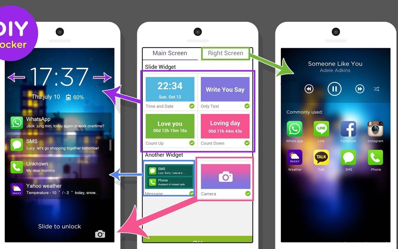 Right screen. Locker widget приложение. Locker widgets 💖. Android main Screen. Slide Screen.