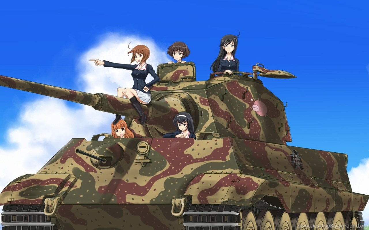 Download Girls Und Panzer iPhone 5 And Android Wallpapers Widescreen Widesc...