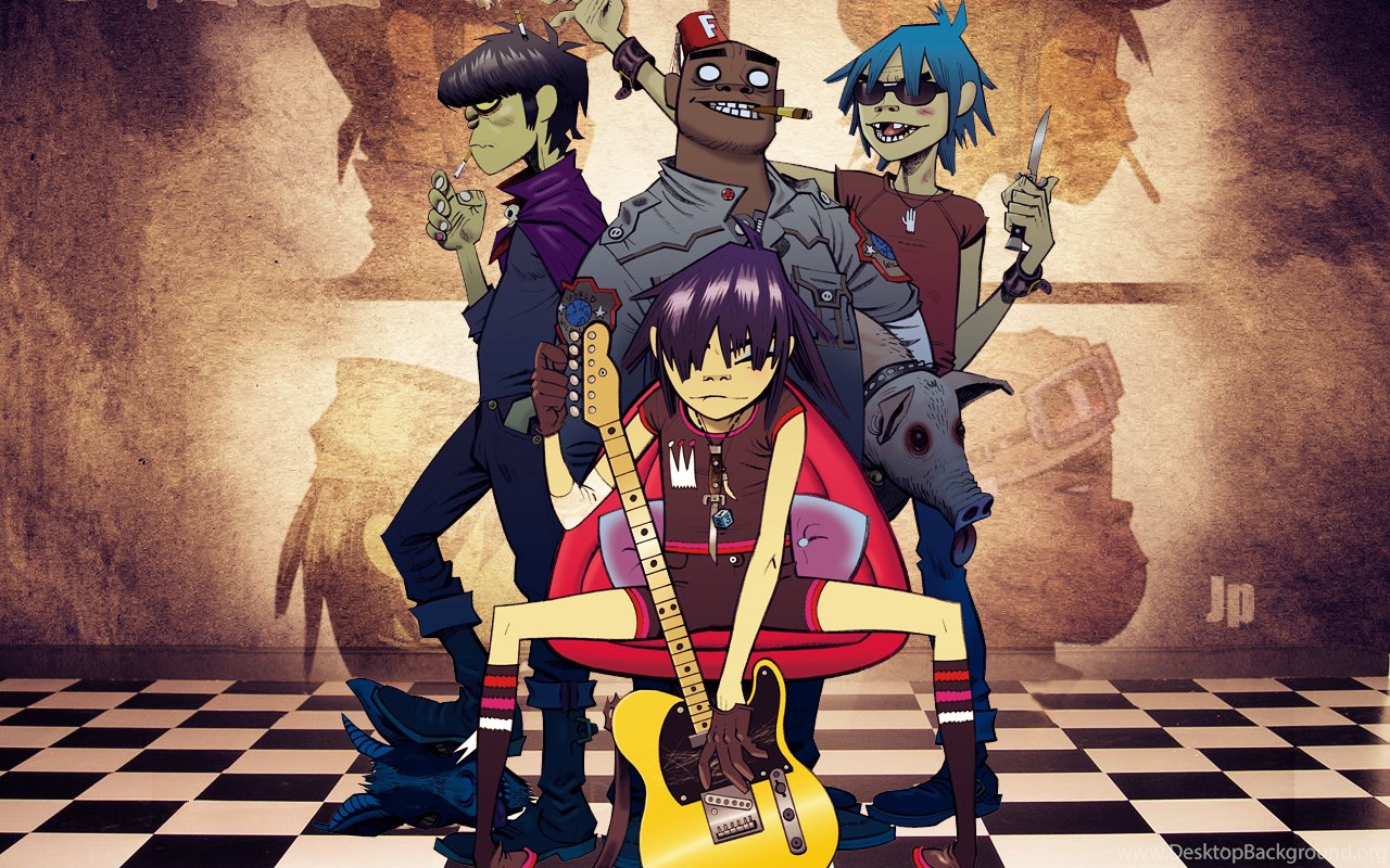Гориллаз гуд. Группа Gorillaz. Группа Gorillaz персонажи. Gorillaz солист. Солист Gorillaz слепой.