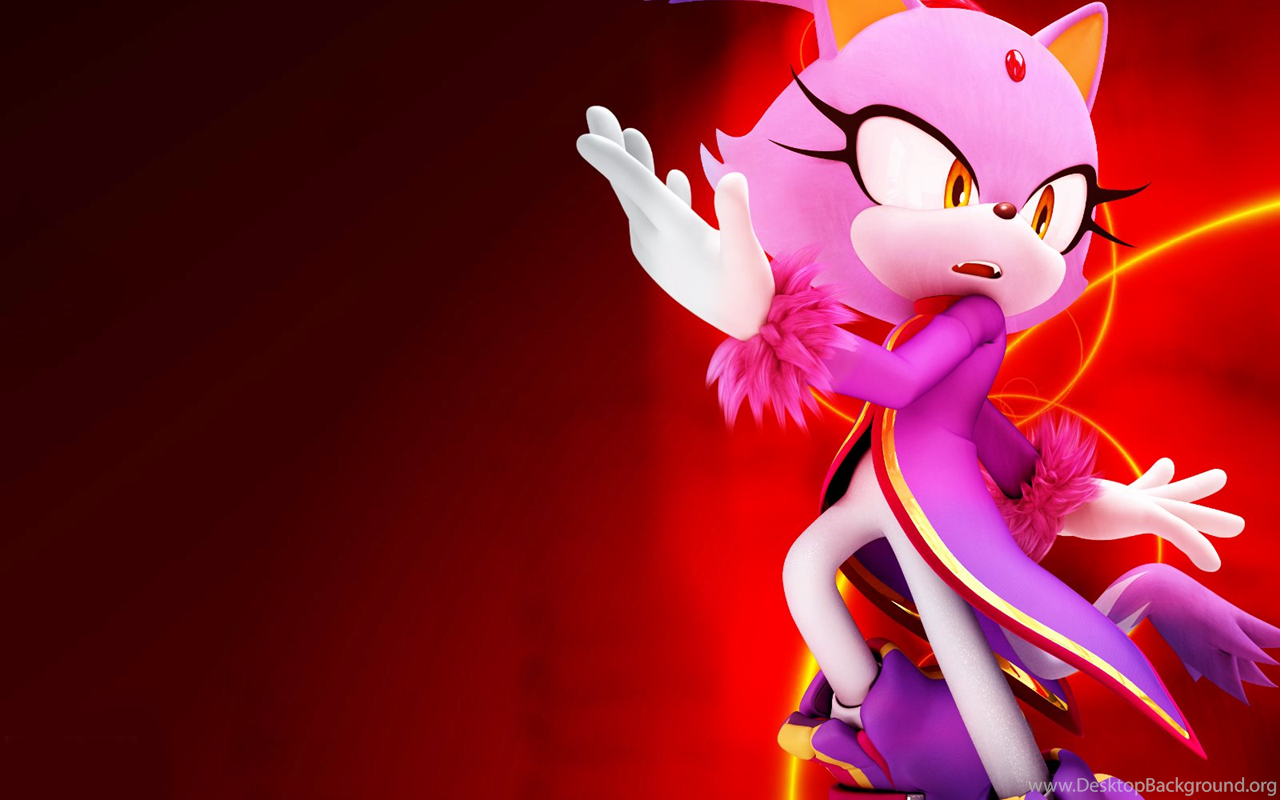 Download Silver The Hedgehog And Blaze The Cat Wallpapers By ... 