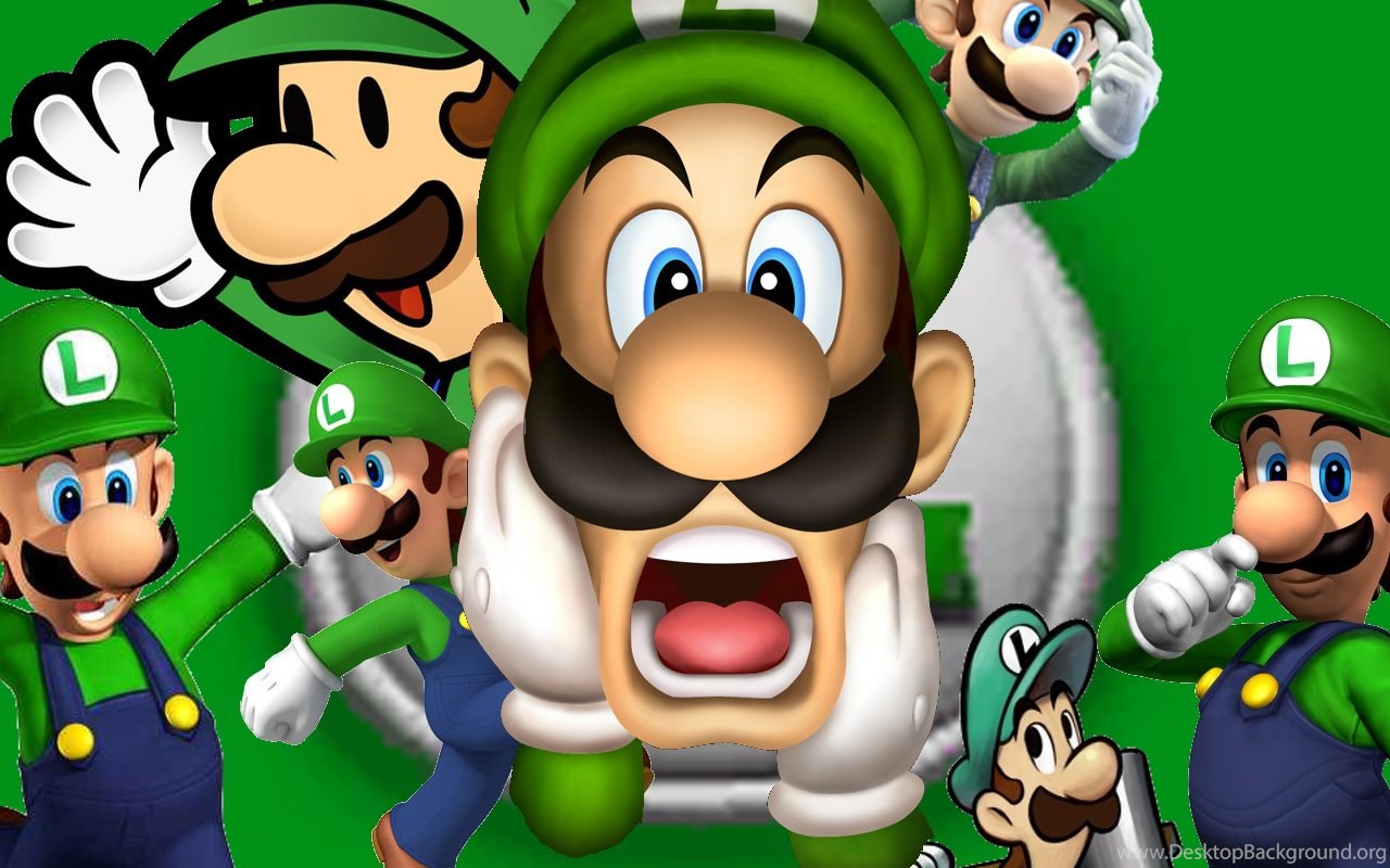 Luigi Super Mario Bros Wallpapers 32954728 Fanpop Desktop Images, Photos, Reviews