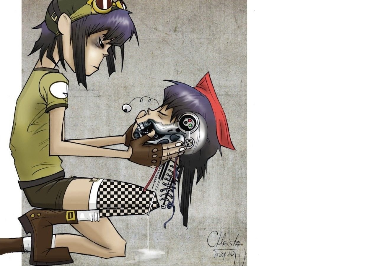 Кто нарисовал gorillaz