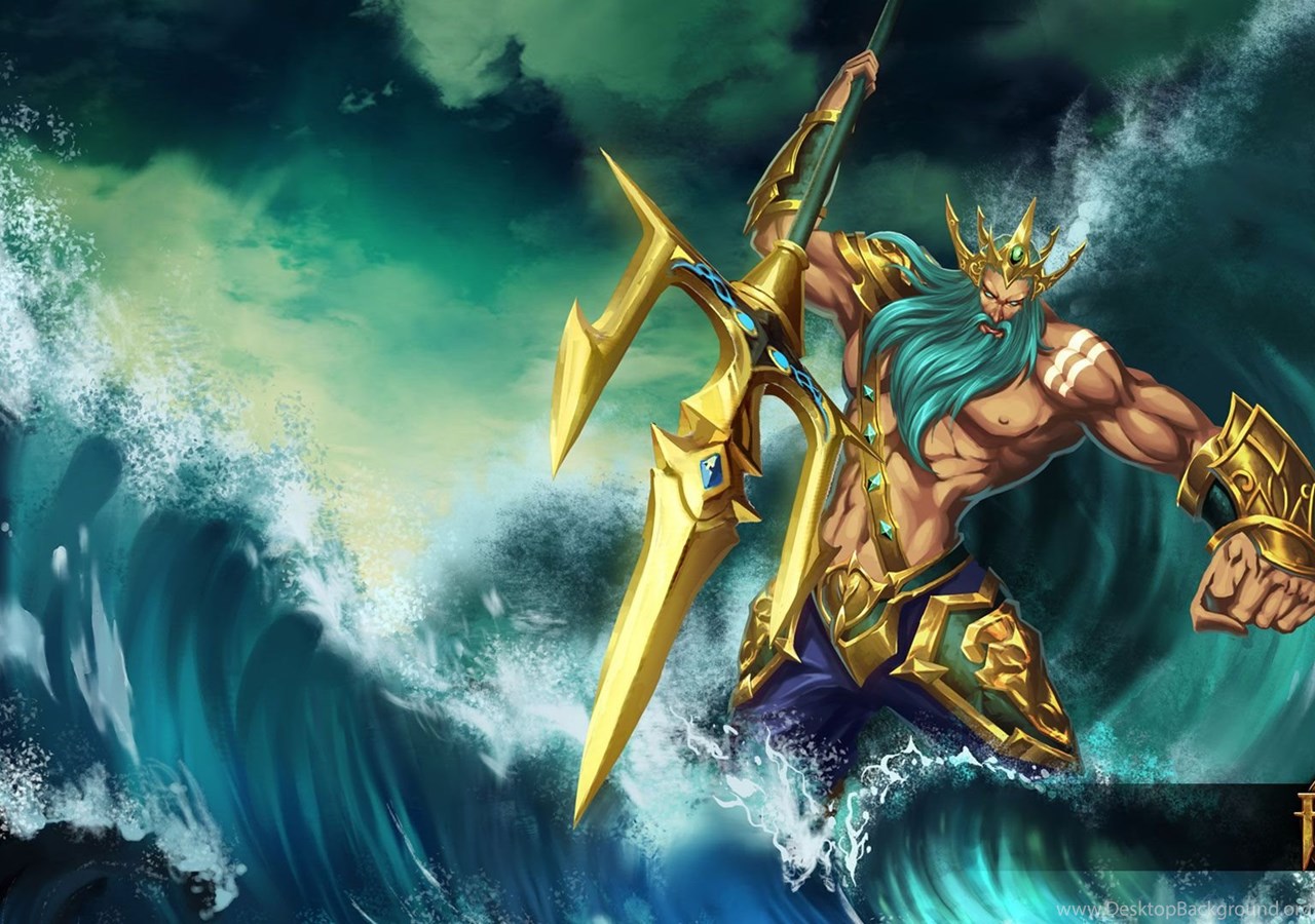 Poseidon Tempest Wallpapers Desktop Background
