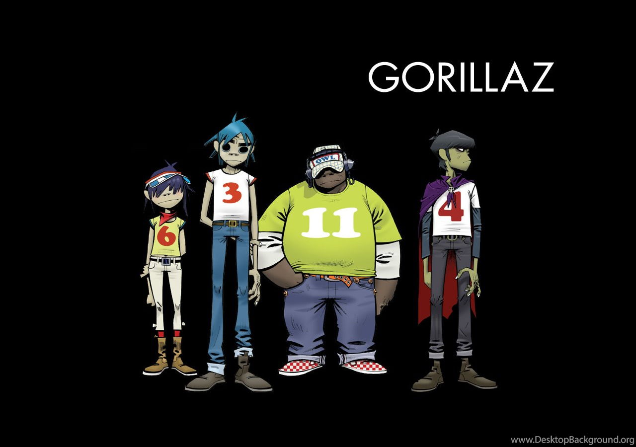 Группа Gorillaz. Группа гориллаз 2д. Gorillaz имена персонажей. Гориллаз имена. Гориллаз слушать песни