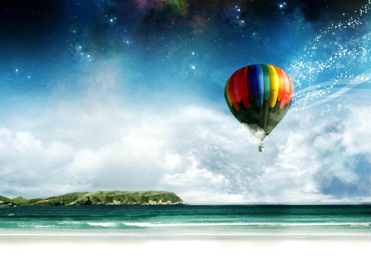 Love Wallpaper Gambar Gambar Balon Udara Yang Cantik Desktop Background