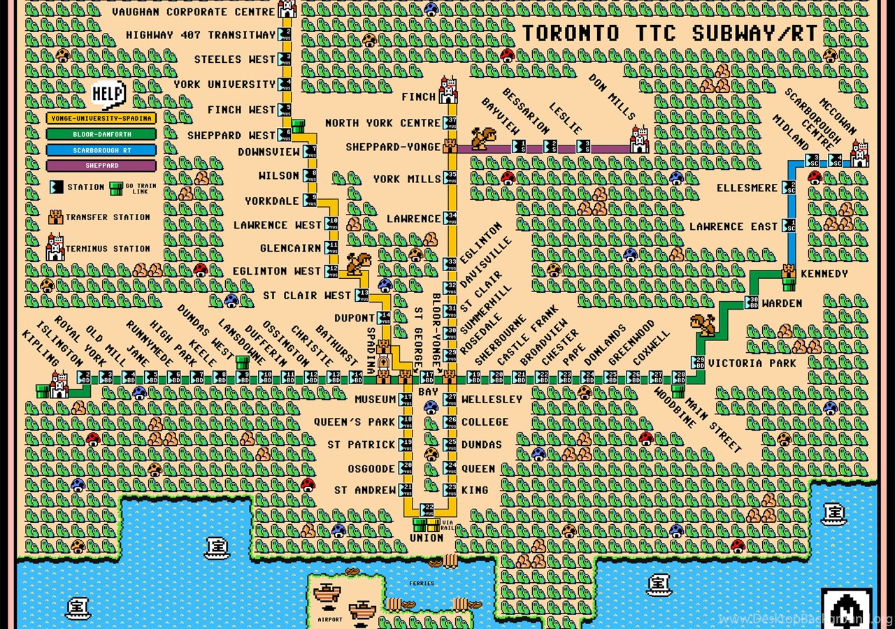 Карта mario map