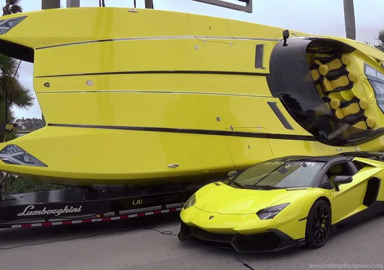 Lamborghini Speedboat