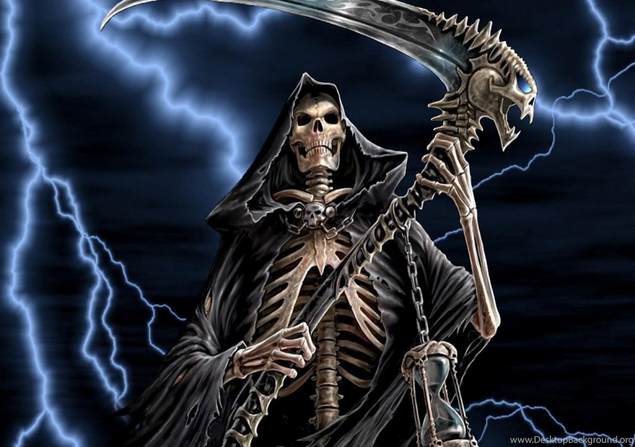 The grim reaper 2. Смерть с косой арт. Скелет с косой. Смерть с косой Люцифер.