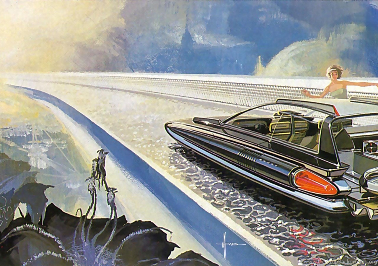 Ретрофутуризм Syd Mead