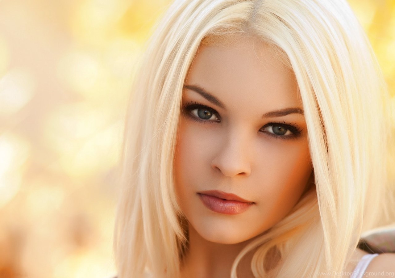 Download Blonde Girl, Beautiful Face, Eyes Widescreen Wallpapers Popular 12...
