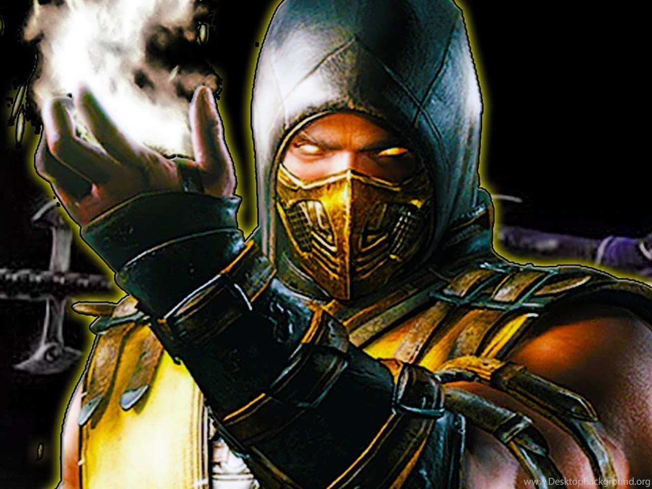 Download Mortal Kombat Scorpion Wallpapers High Resolution Fullscreen Stand...