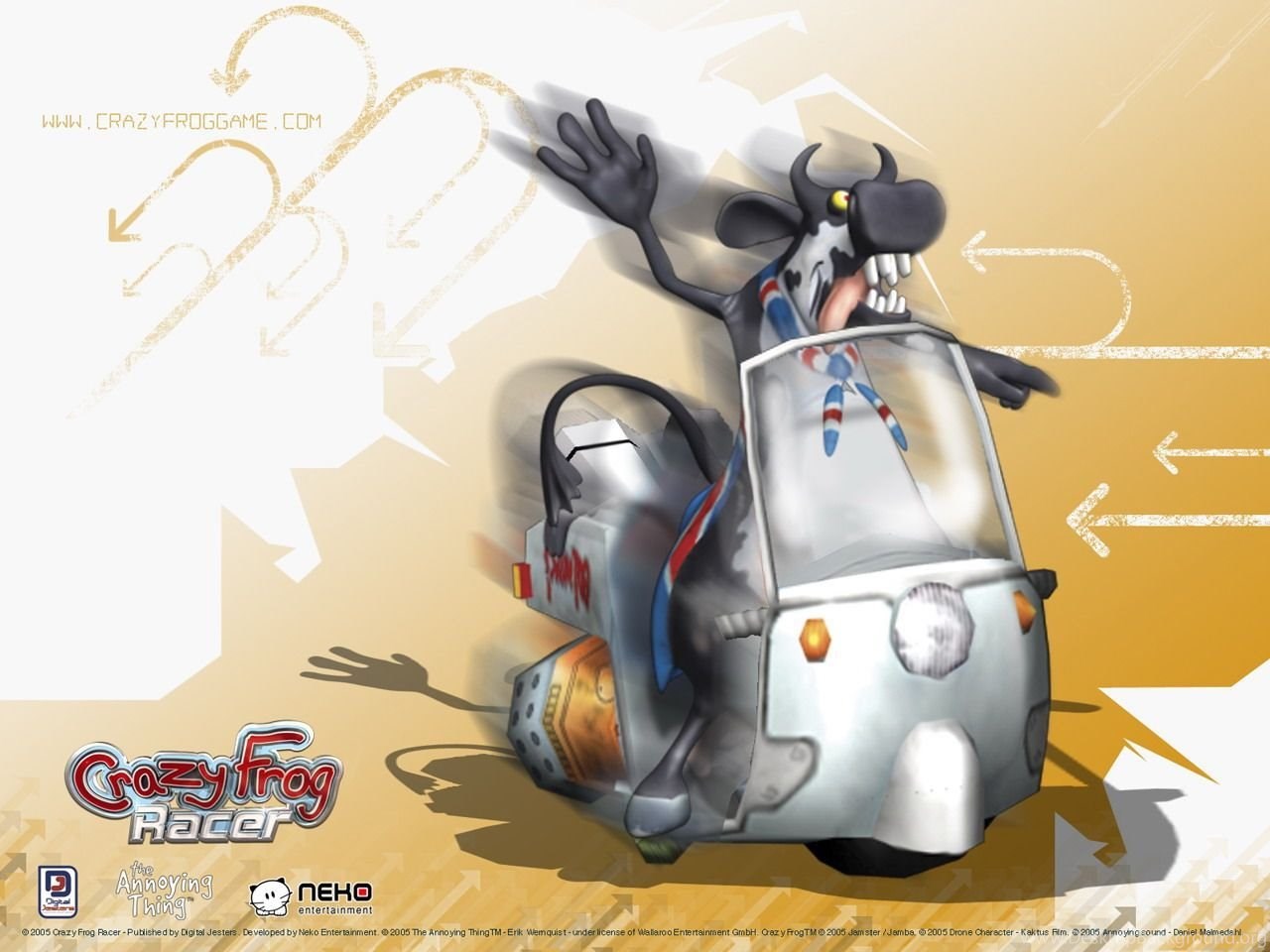 Crazy Frog персонажи